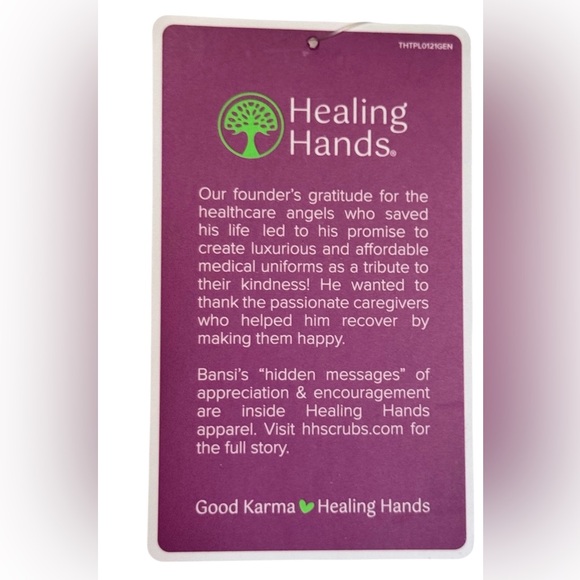 Helping Hands Purple Tag Toby Jogger Scrub Pants - Picture 8 of 12